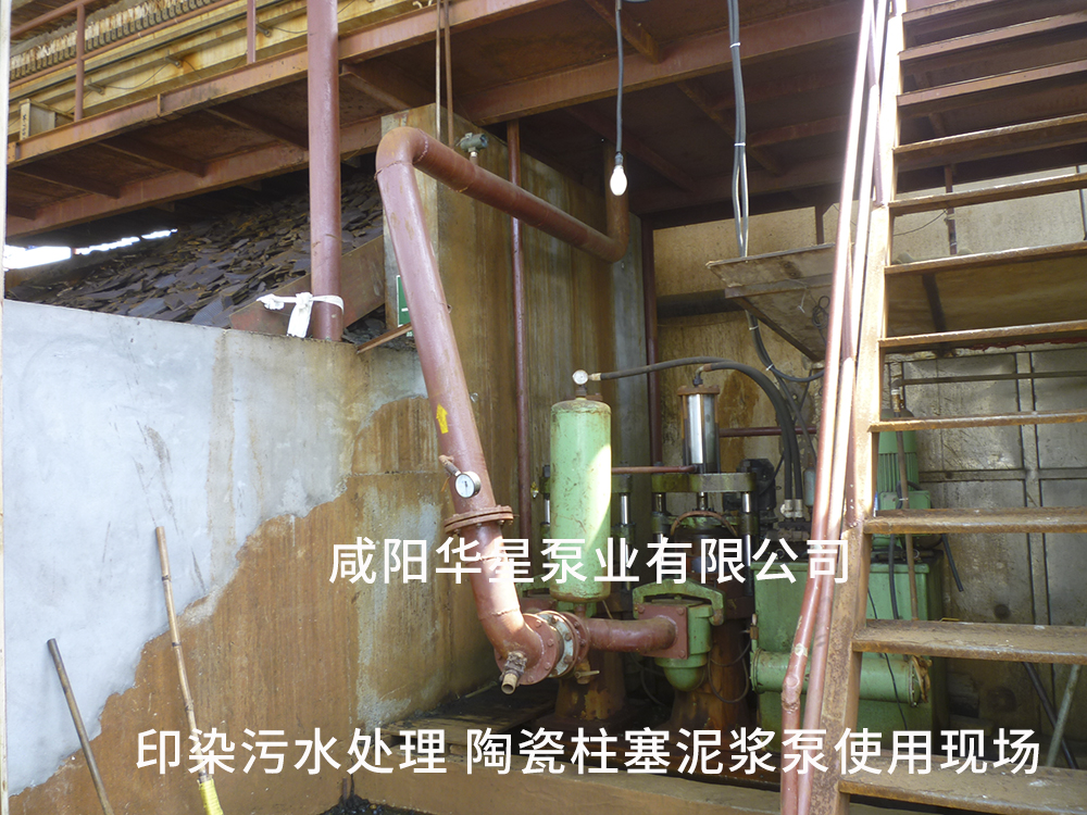 印染厂使用污泥柱塞泵