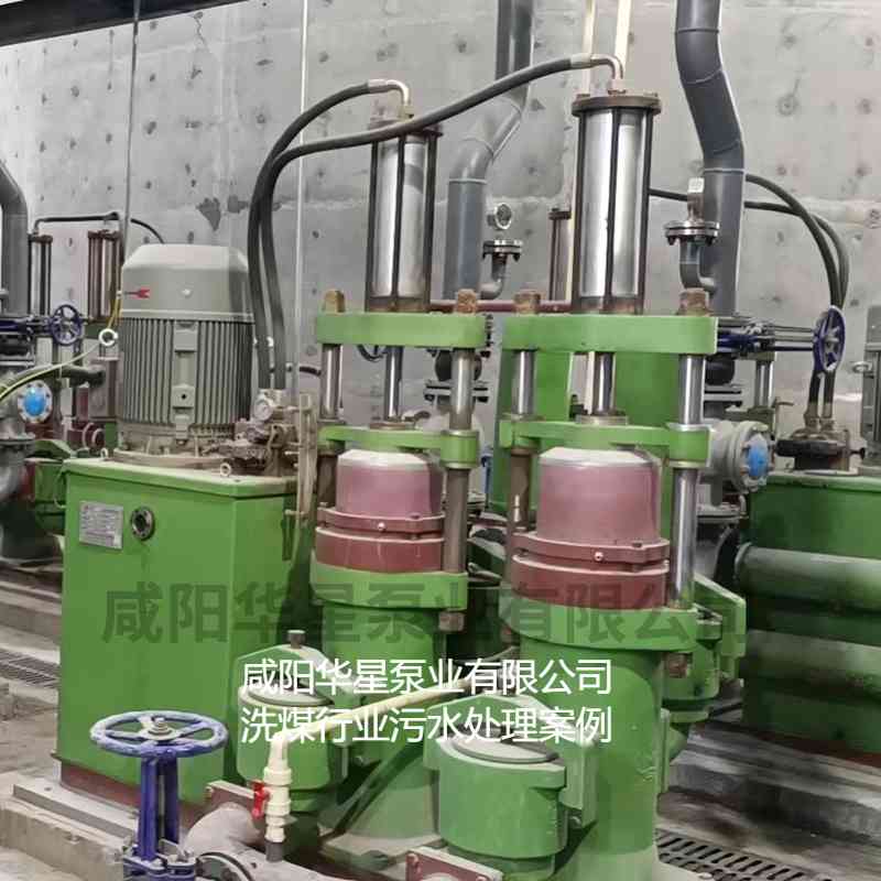 洗煤厂使用华星YBH300压滤机专用入料泵