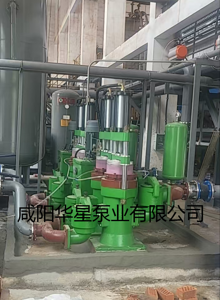 陶瓷柱塞泵工业废水处理现场