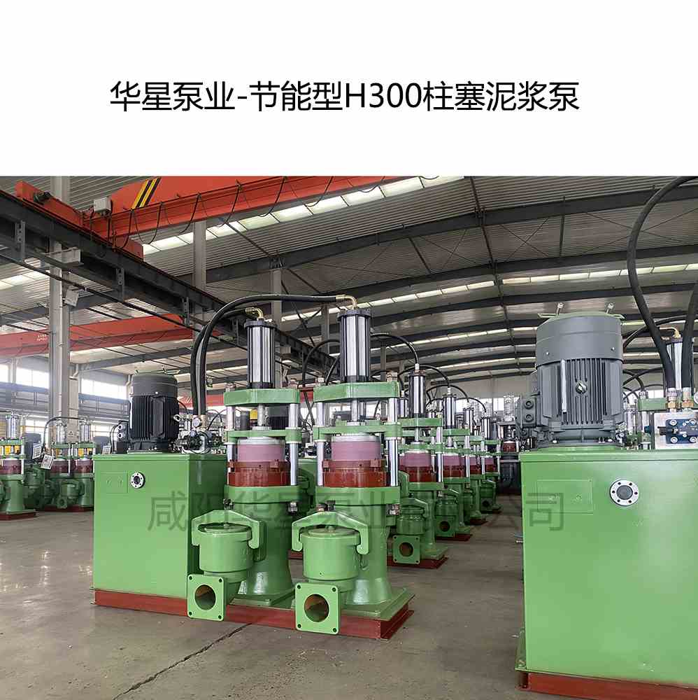 华星泵业-节能型H300柱塞泥浆泵