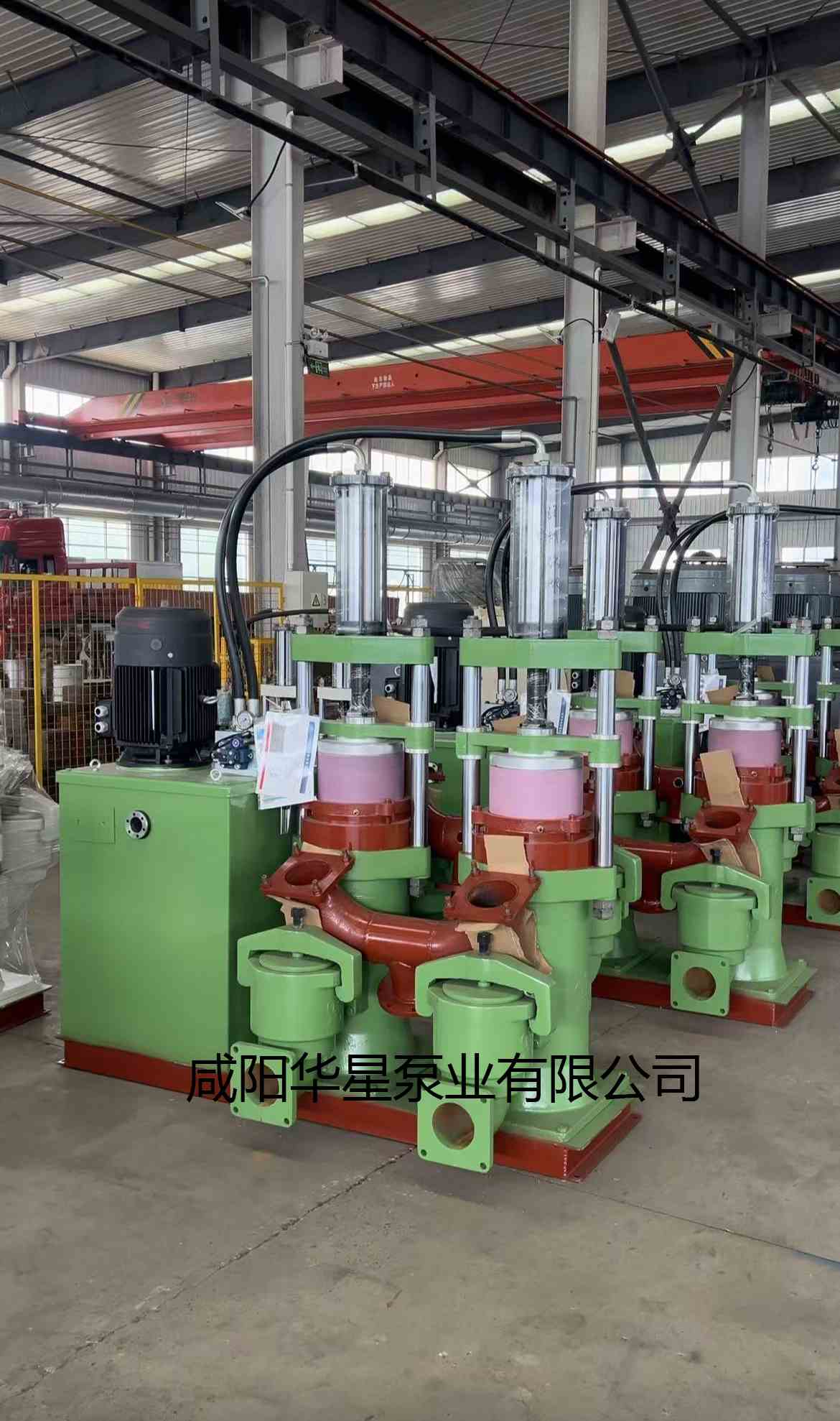2台YBH300-60节能型液压陶瓷柱塞泵发货
